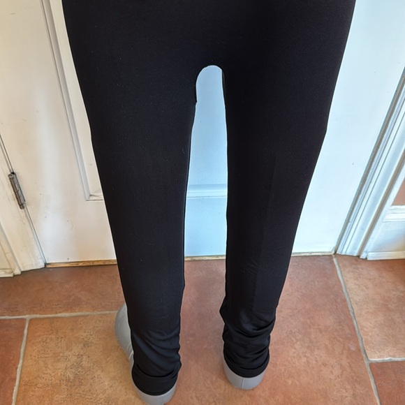Fashion nova black ripped leggings tights high waisted size S/M - Picture 8 of 9